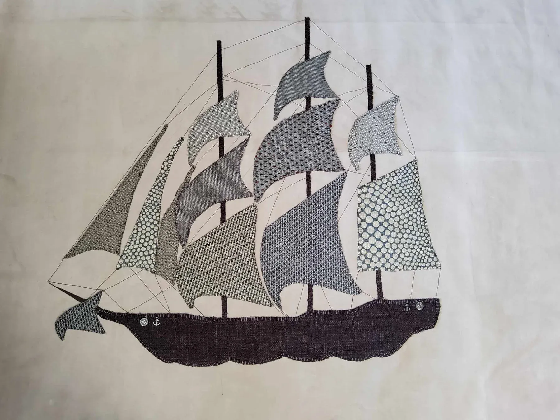 Under sail